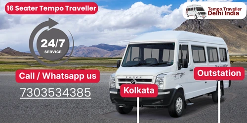 16 Seater Tempo Traveller in Delhi